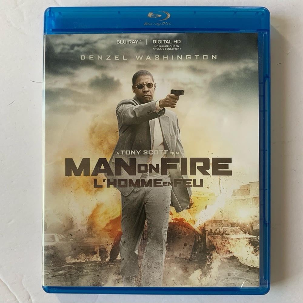 💙 Man on Fire Blu-ray with Digital HD